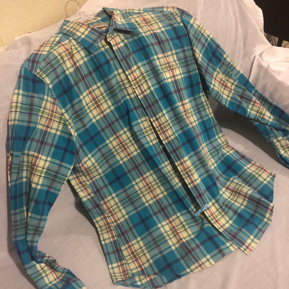 J.Crew casual button down.